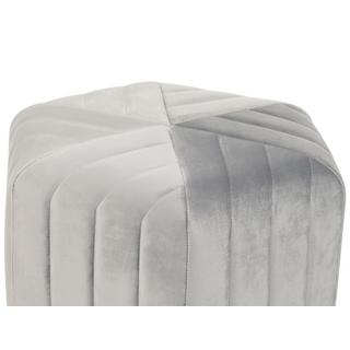 Beliani Pouf en Velluto Glamour MURIETTA  