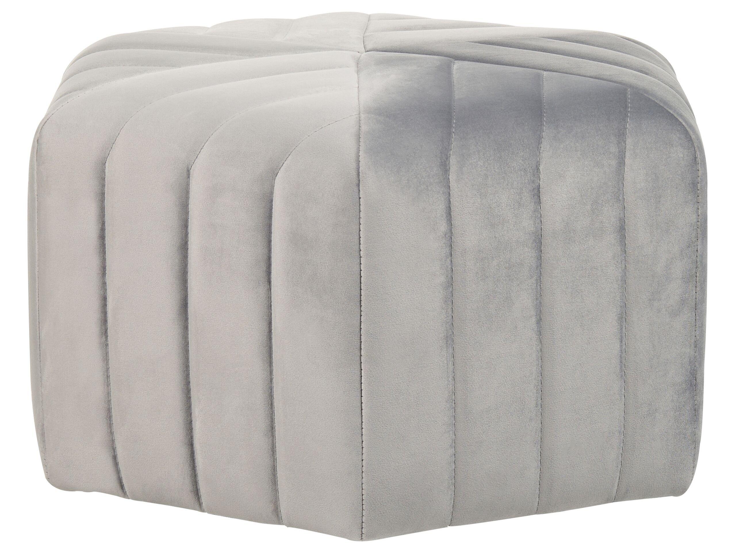 Beliani Pouf en Velluto Glamour MURIETTA  