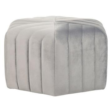 Pouf aus Samtstoff Glamourös MURIETTA