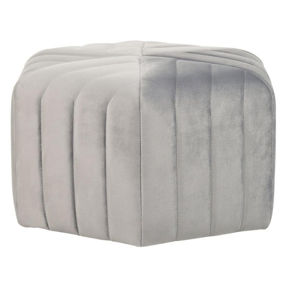 Pouf aus Samtstoff  MURIETTA