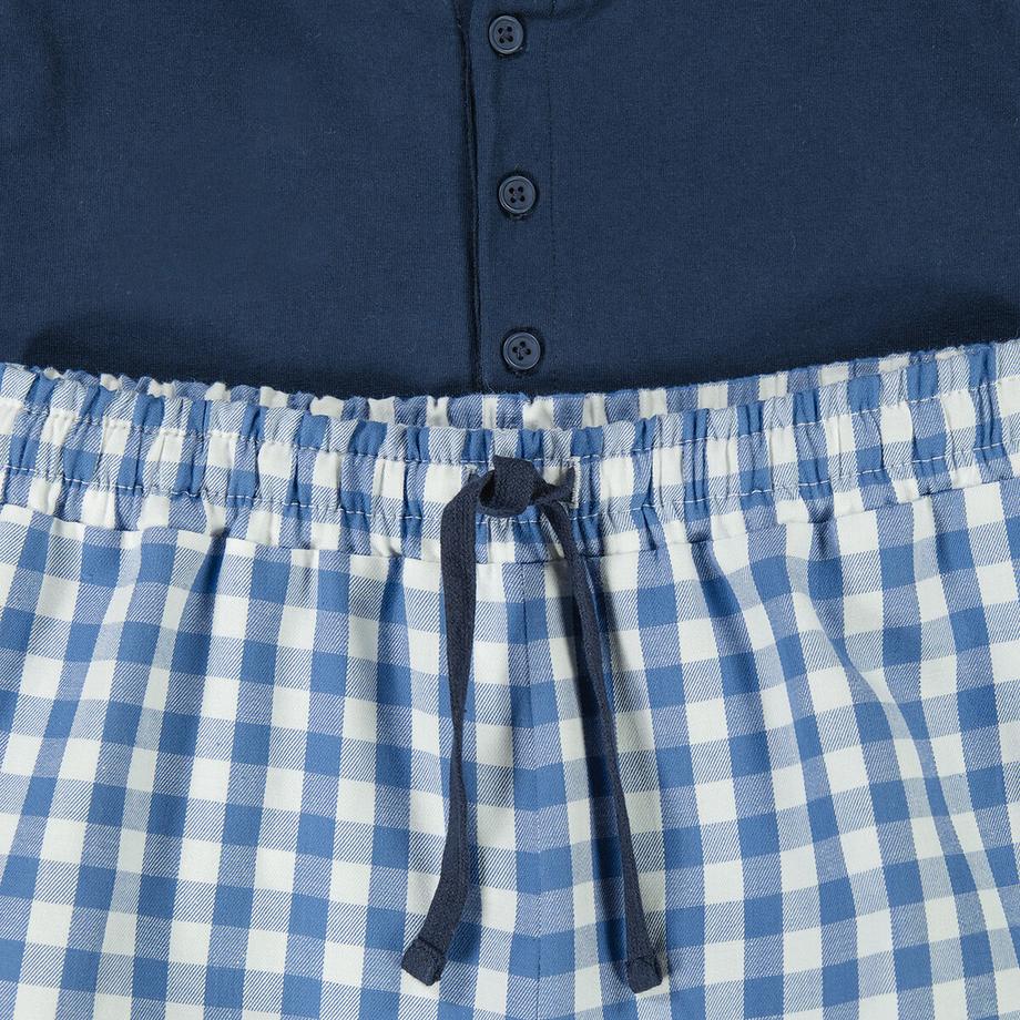 La Redoute Collections  Schlafanzug mit karierter Hose 