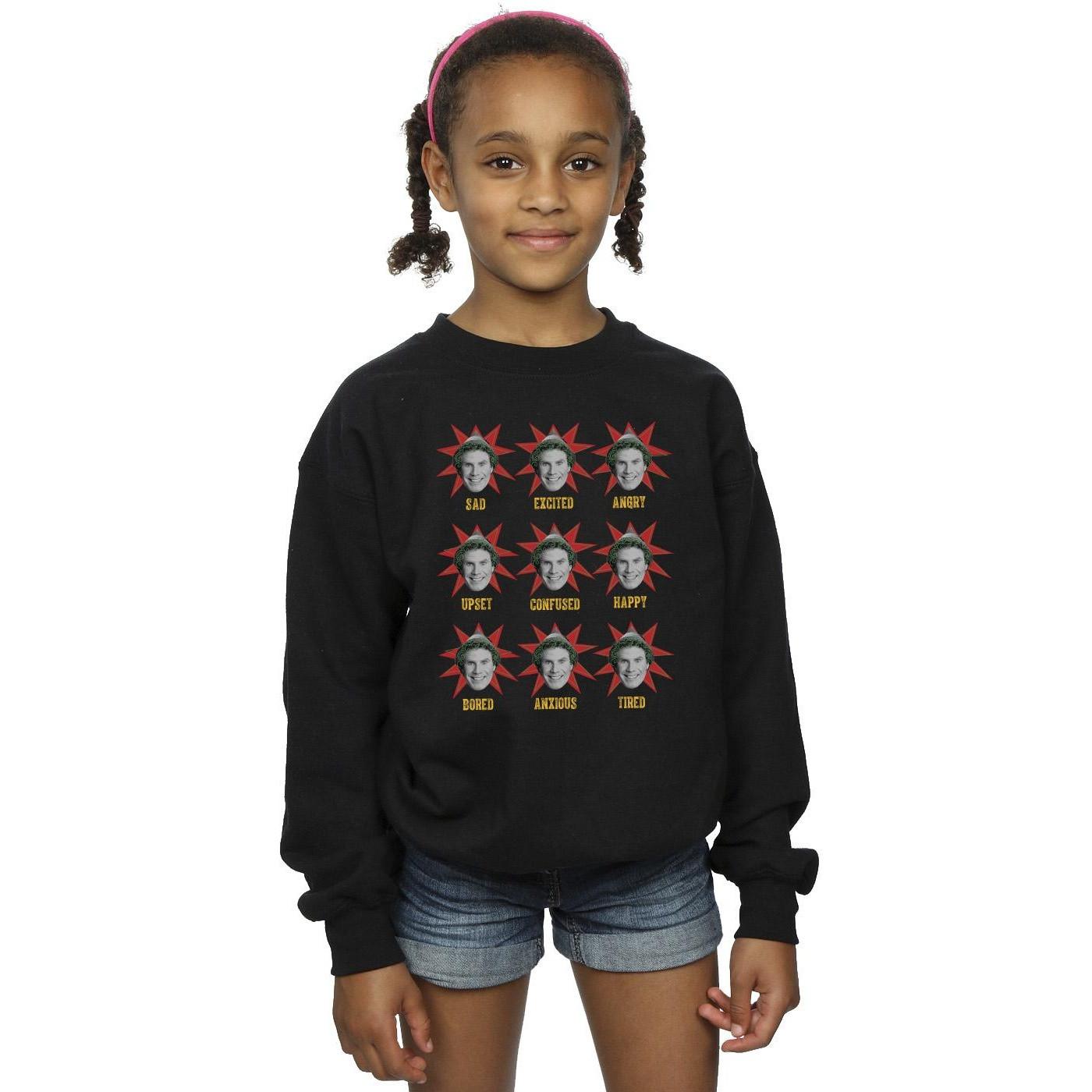 Elf  Many Moods Of Buddy Sweatshirt 