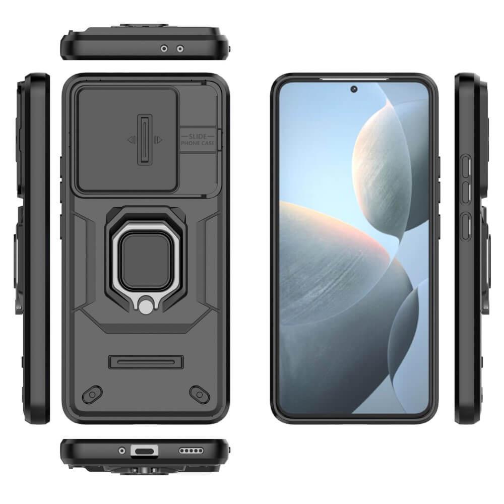 Cover-Discount  Xiaomi Poco F6 Pro - Armor Case mit Kickstand 