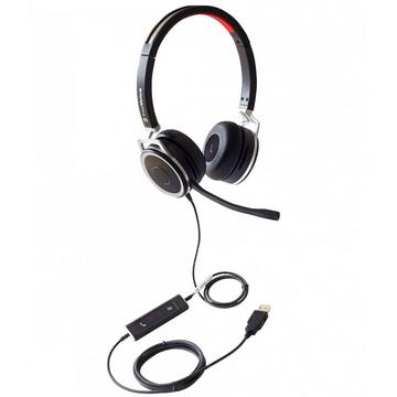 freeVoice Space 440 UC Kopfhörer Kabelgebunden Kopfband BüroCallcenter USB Typ-A Bluetooth Schwarz