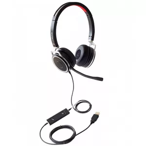 freeVoice Space 440 UC Casque Avec fil Arceau Bureau/Centre d'appels USB Type-A Bluetooth Noir