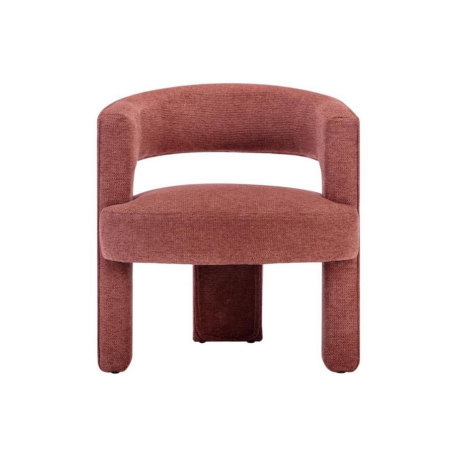 Vente-unique Sessel - Strukturstoff - Terracotta - FONTANOVA  