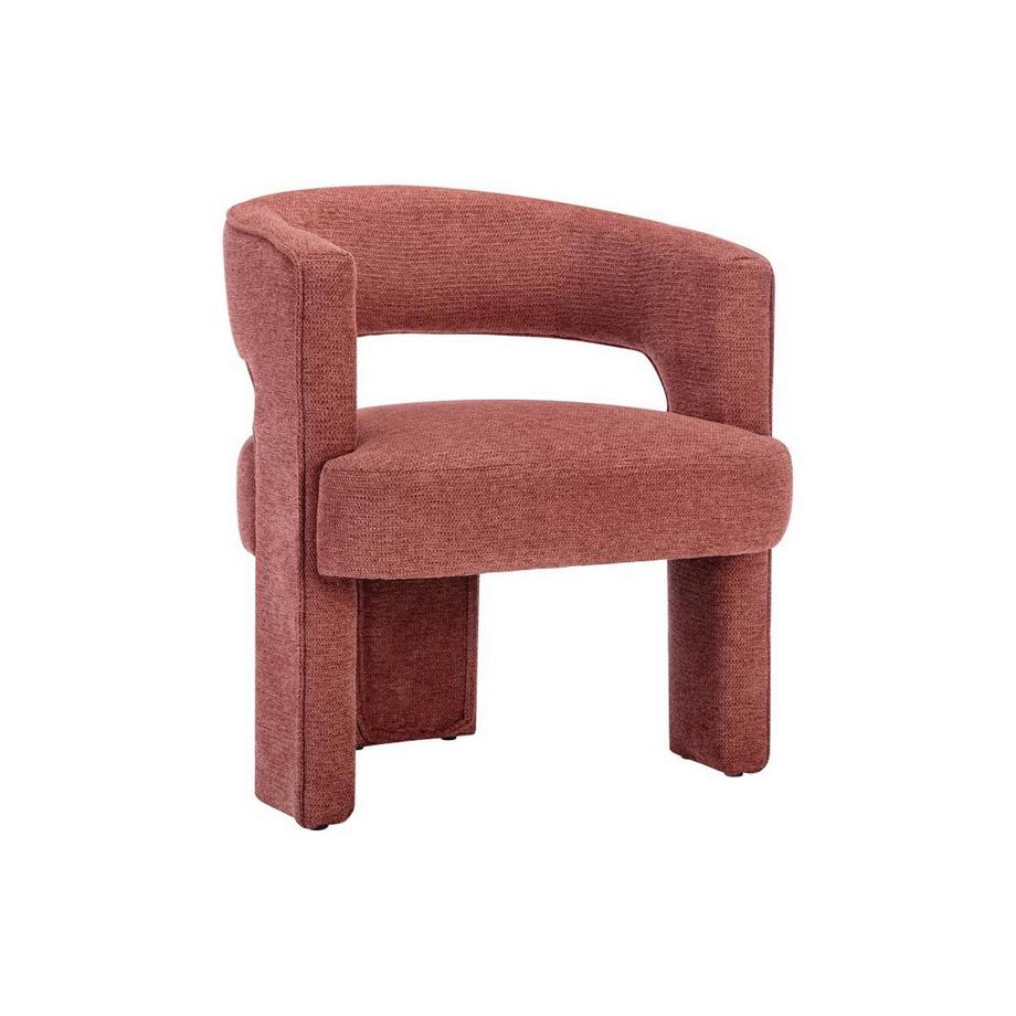 Vente-unique Sessel - Strukturstoff - Terracotta - FONTANOVA  