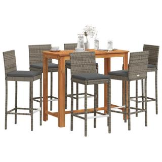 VidaXL Garten-bar-set poly-rattan  