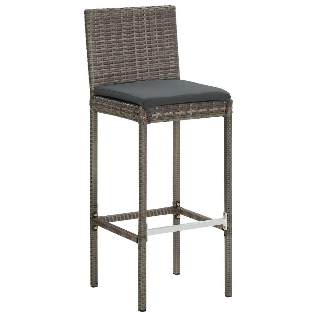 VidaXL Garten-bar-set poly-rattan  