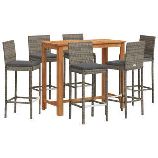 VidaXL Garten-bar-set poly-rattan  