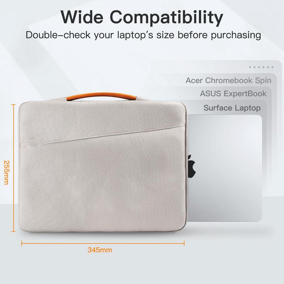 Only-bags.store Housse d'ordinateur portable pour MacBook Air/Pro MacBook Pro 2021 M1 avec poignée  
