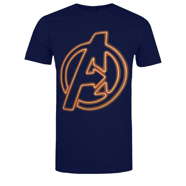 Image of Tshirt Logo Herren Marine M