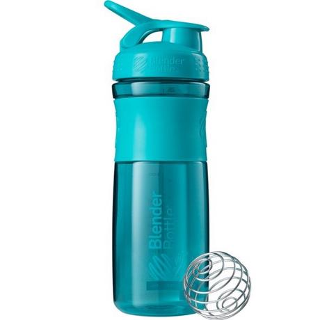 BlenderBottle  28oz / 820ml BlenderBottle SportMixer Flip, Teal 