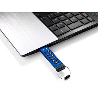 iStorage  iStorage datAshur Pro USB-Stick 128 GB USB Typ-A 3.2 Gen 2 (3.1 Gen 2) Blau 
