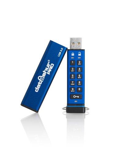 iStorage  iStorage datAshur Pro lecteur USB flash 128 Go USB Type-A 3.2 Gen 1 (3.1 Gen 1) Bleu 