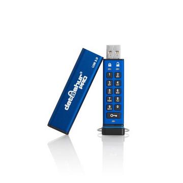 iStorage datAshur Pro USB-Stick 128 GB USB Typ-A 3.2 Gen 2 (3.1 Gen 2) Blau