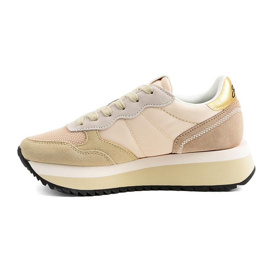 SUN 68 Big Ally Solid Plateau Sneakers  