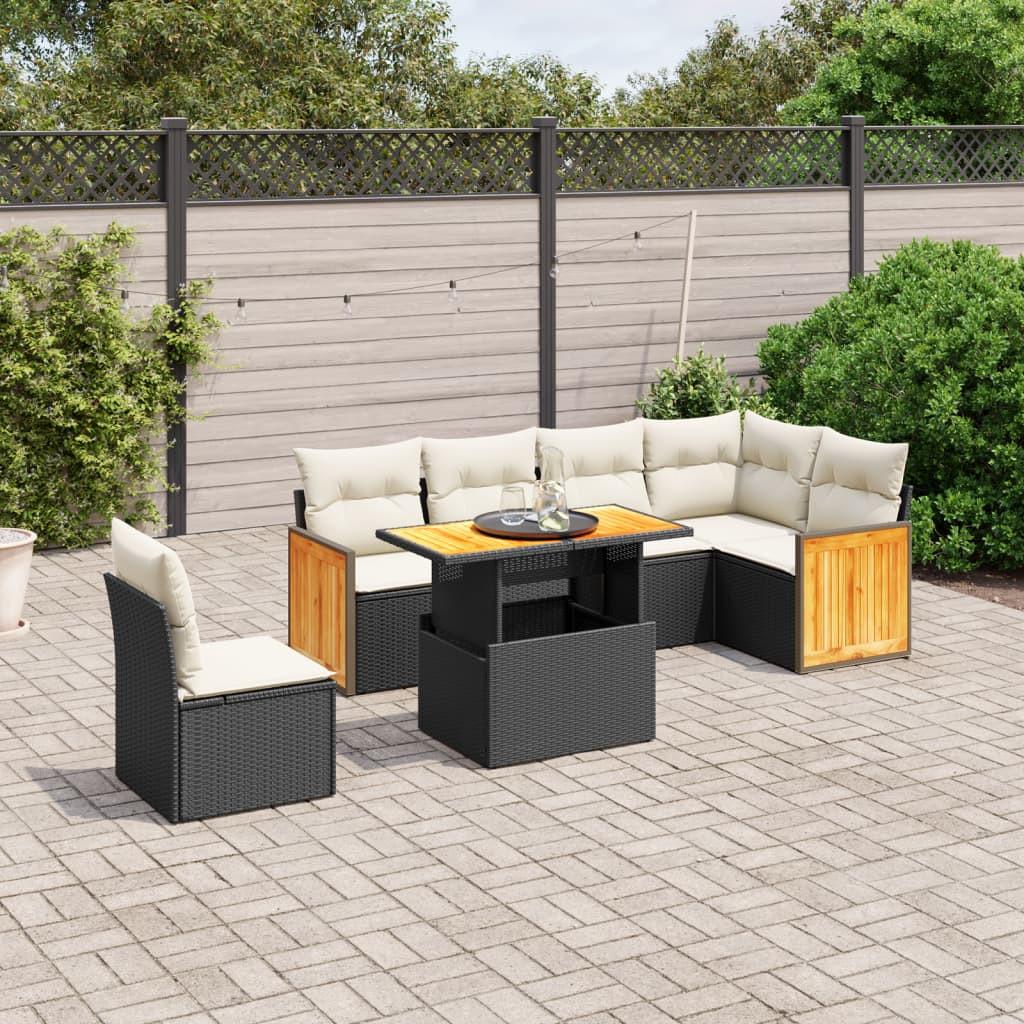 VidaXL Garten sofagarnitur poly-rattan  