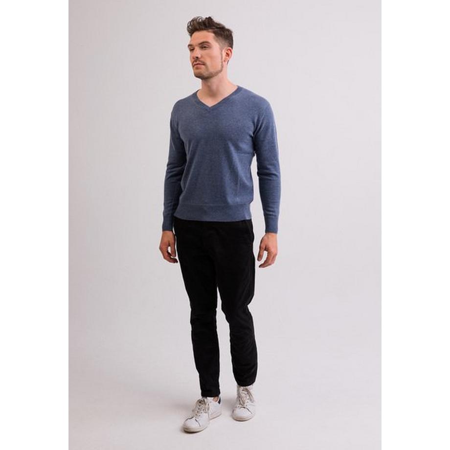 CASH-MERE.CH Kaschmir V-Ausschnitt Pullover  