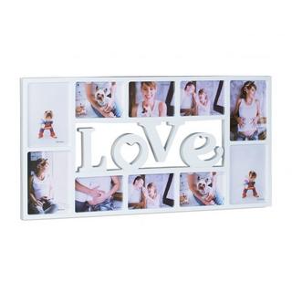 B2X Cadre collage LOVE pour 10 photos  