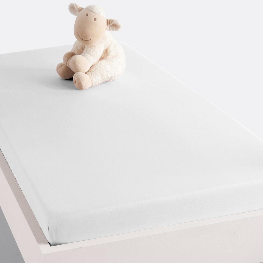 Drap housse en coton