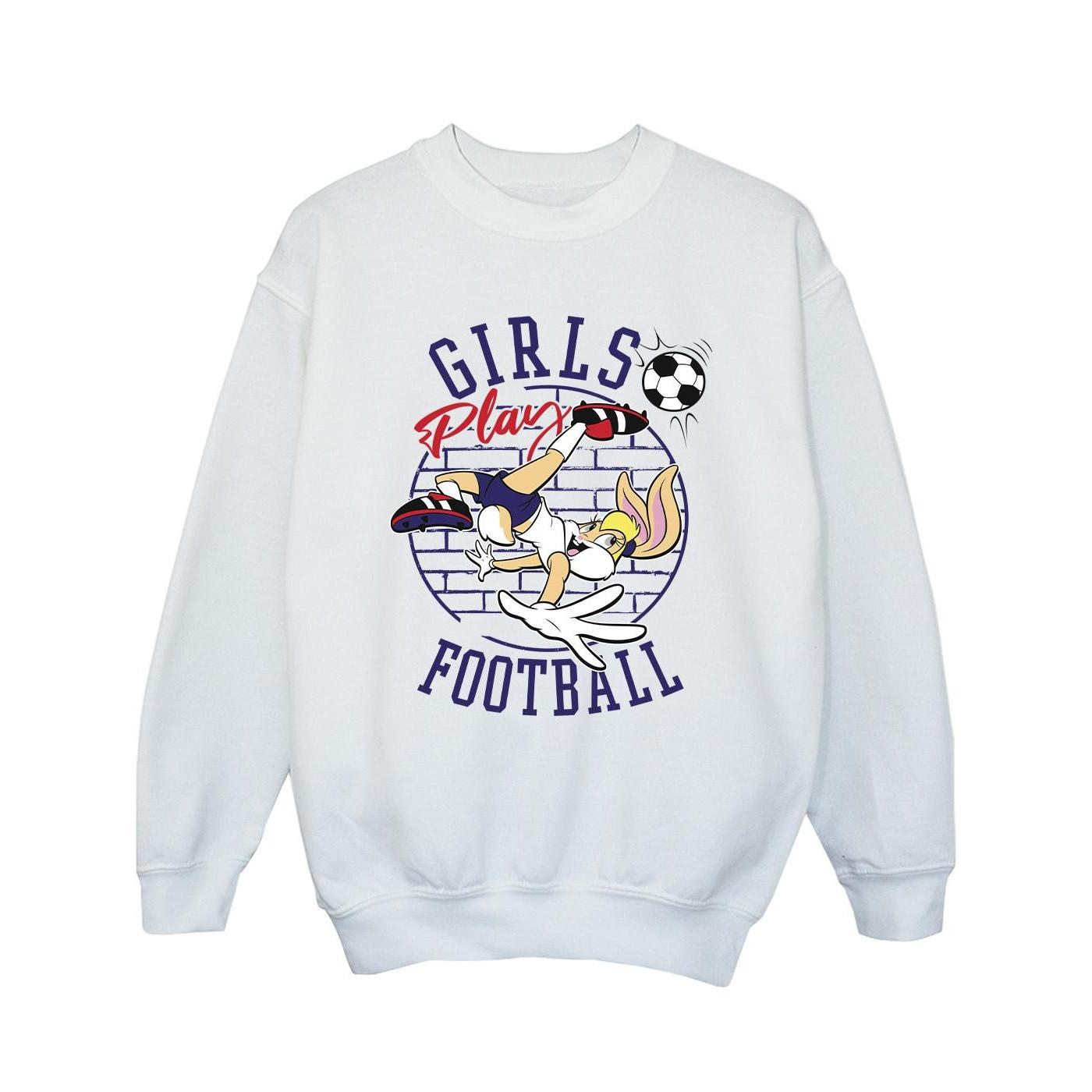 LOONEY TUNES  Girls Play Football Sweatshirt 