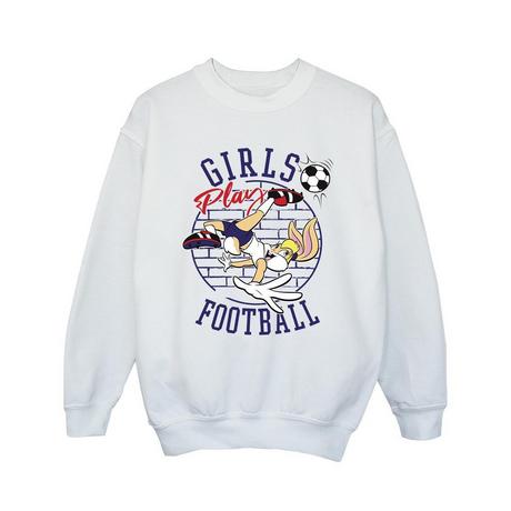 LOONEY TUNES  Girls Play Football Sweatshirt 