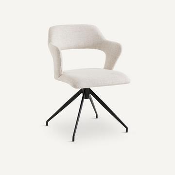 Fauteuil de table pivotant