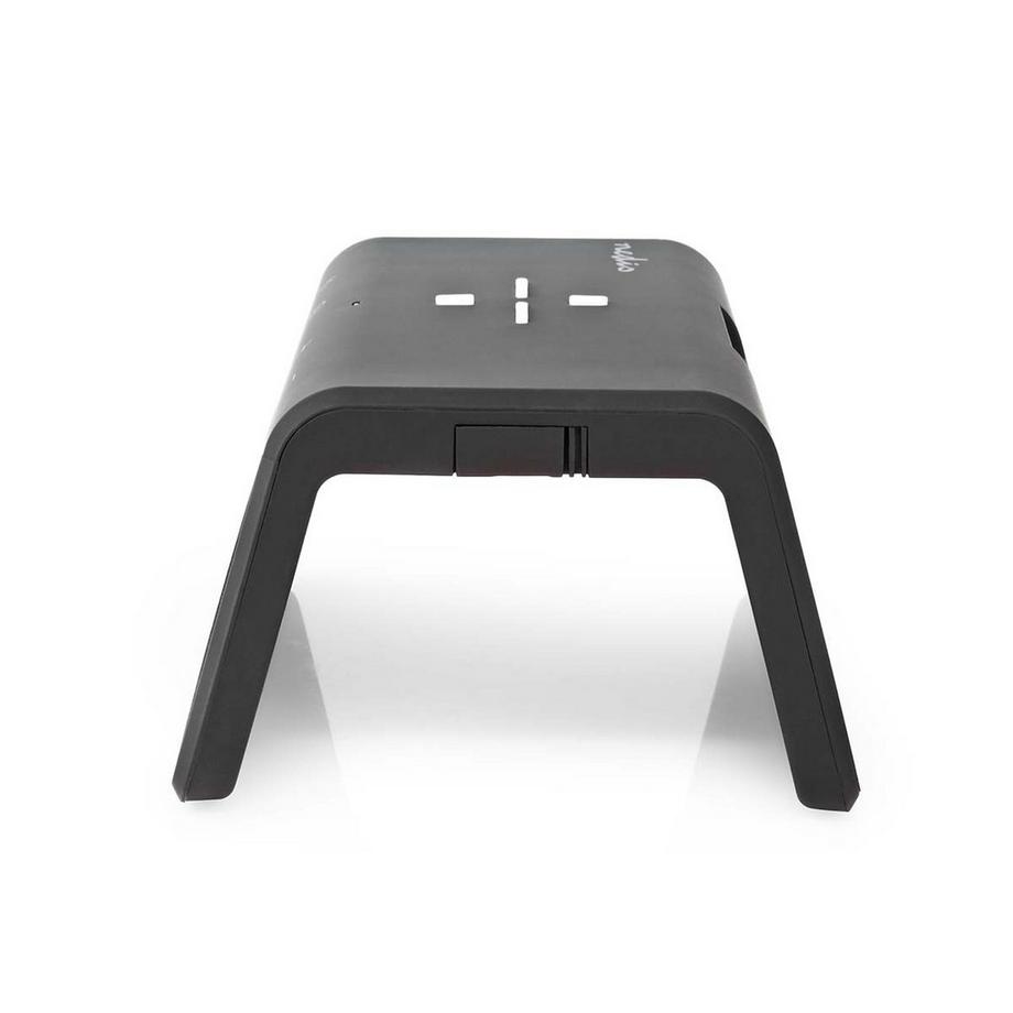 Nedis  Chargeur sans fil pour réveil | certifié Qi | 5 / 7,5 / 10 / 15 W | USB A-Tap | Veilleuse | 2 heures d'alarme | Fonction Snooze 