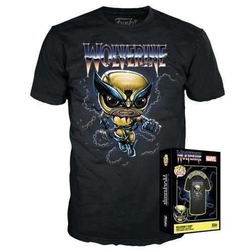 Image of POP! Boxed Tee (S) Marvel: Wolverine