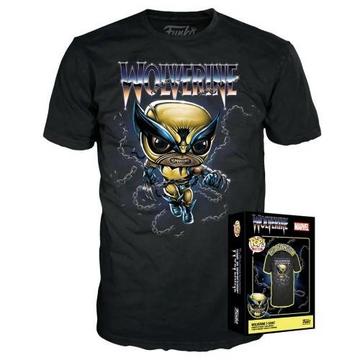 Funko POP! Boxed Tee (S) Marvel: Wolverine