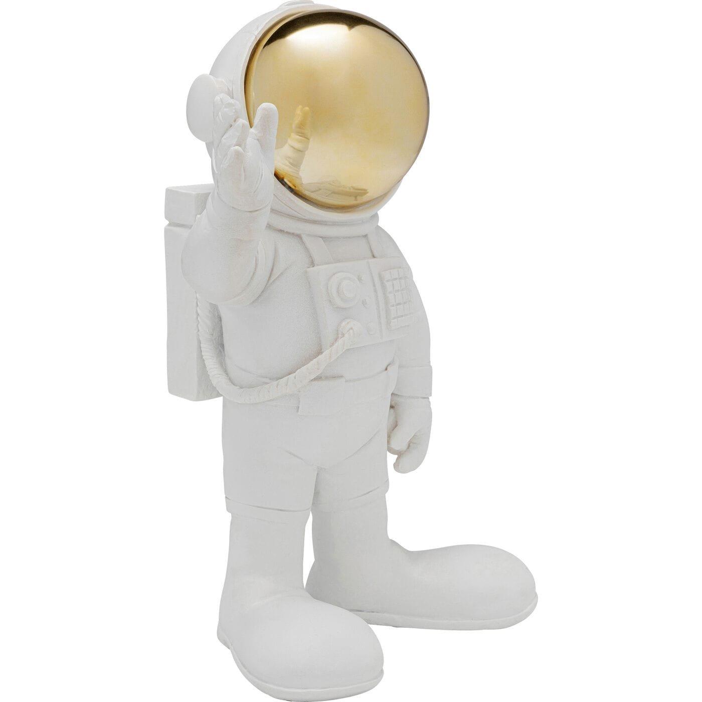 KARE Design  Figura decorativa Benvenuto Astronauta bianco 27 