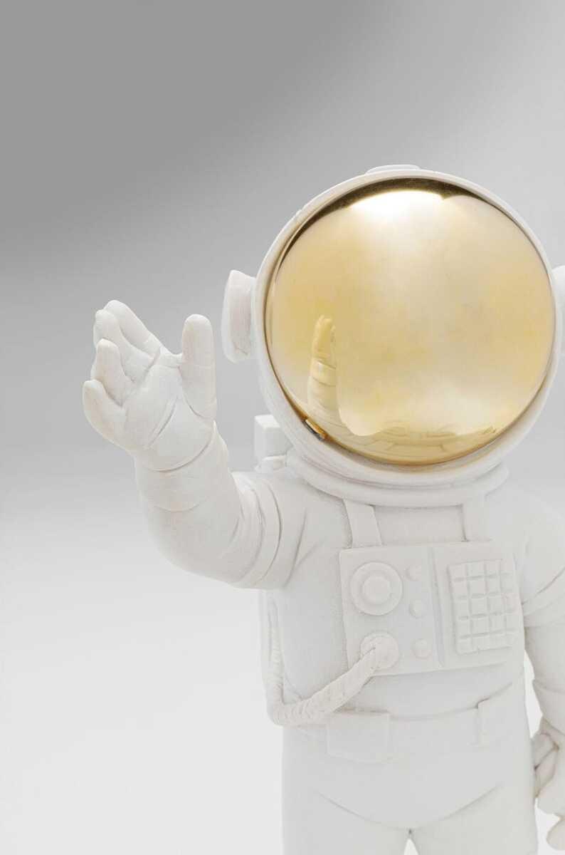 KARE Design  Figura decorativa Benvenuto Astronauta bianco 27 