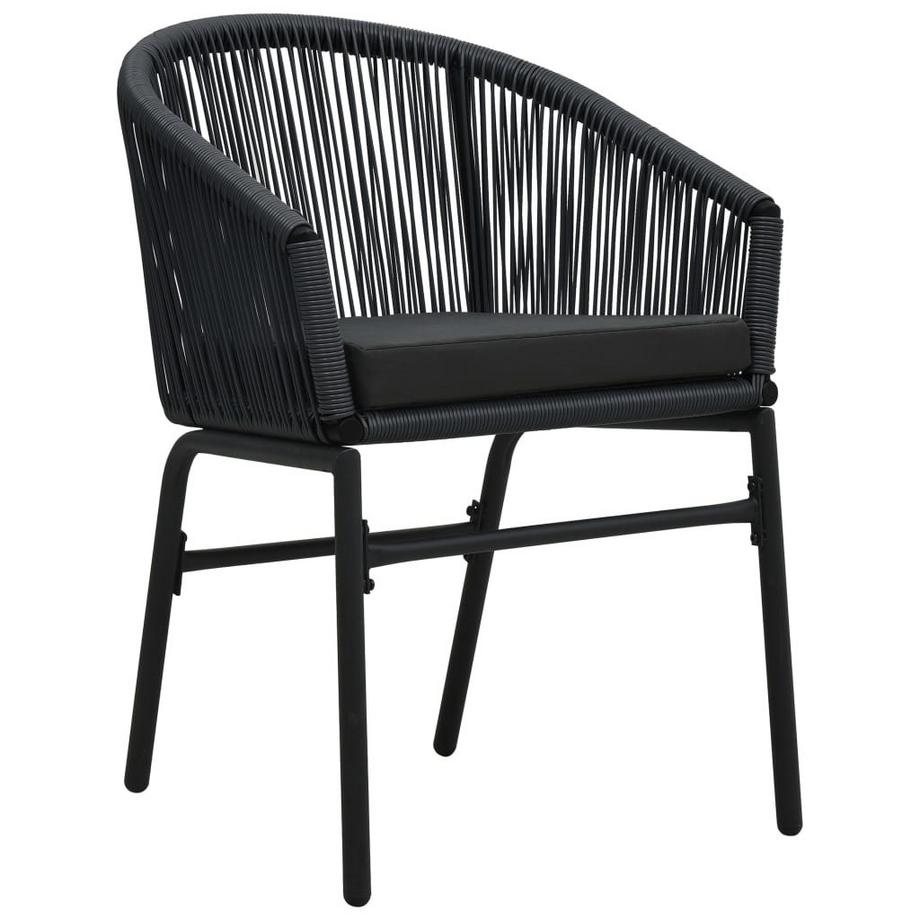 VidaXL set da pranzo da giardino PVC  