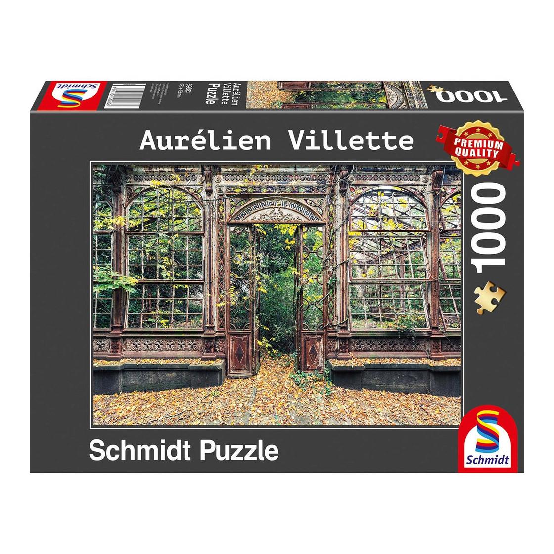 Image of Puzzle Bewachsene Bogenfenster (1000Teile)