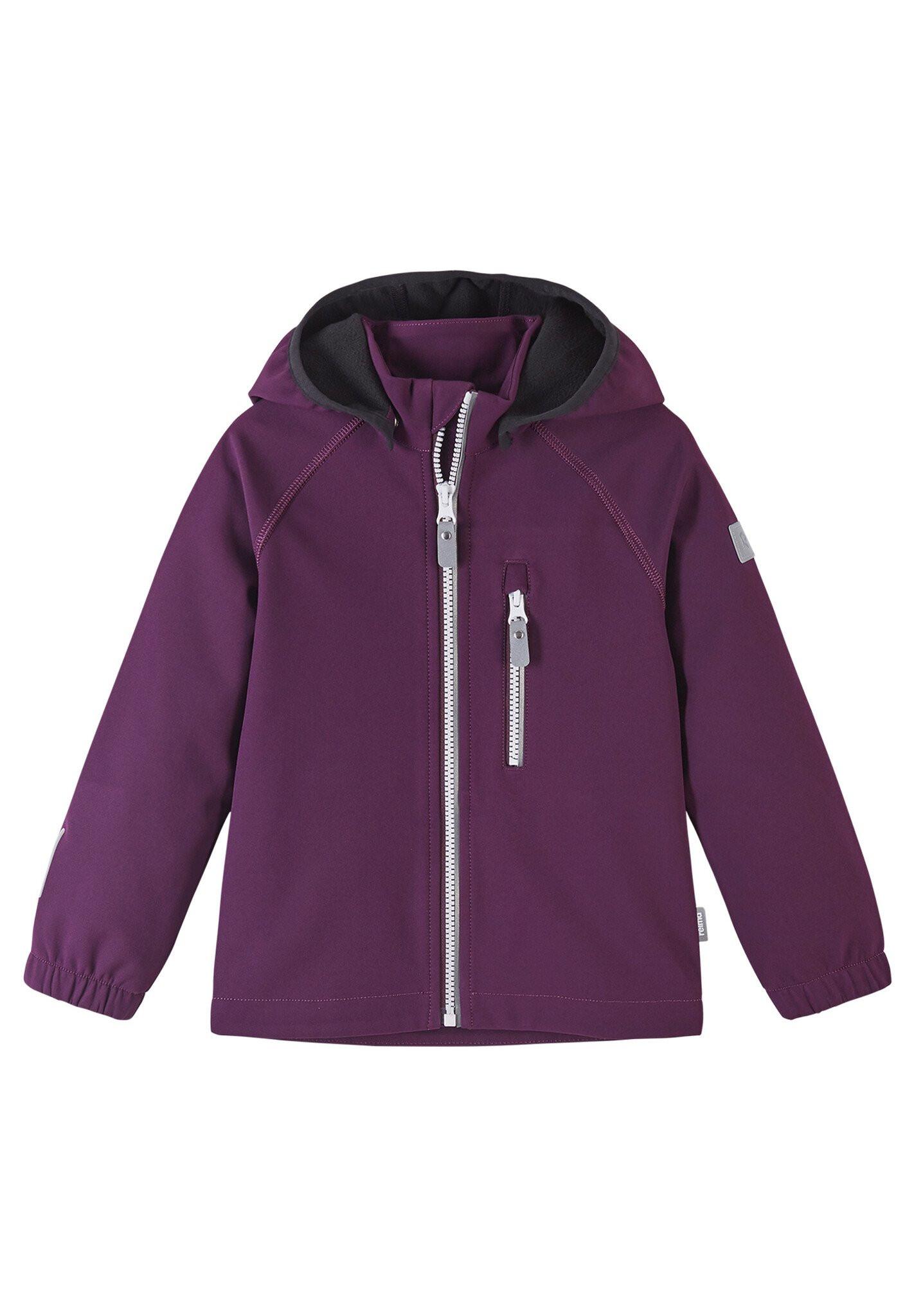 Reima  Kinder Softshell Jacke Vantti Deep purple 