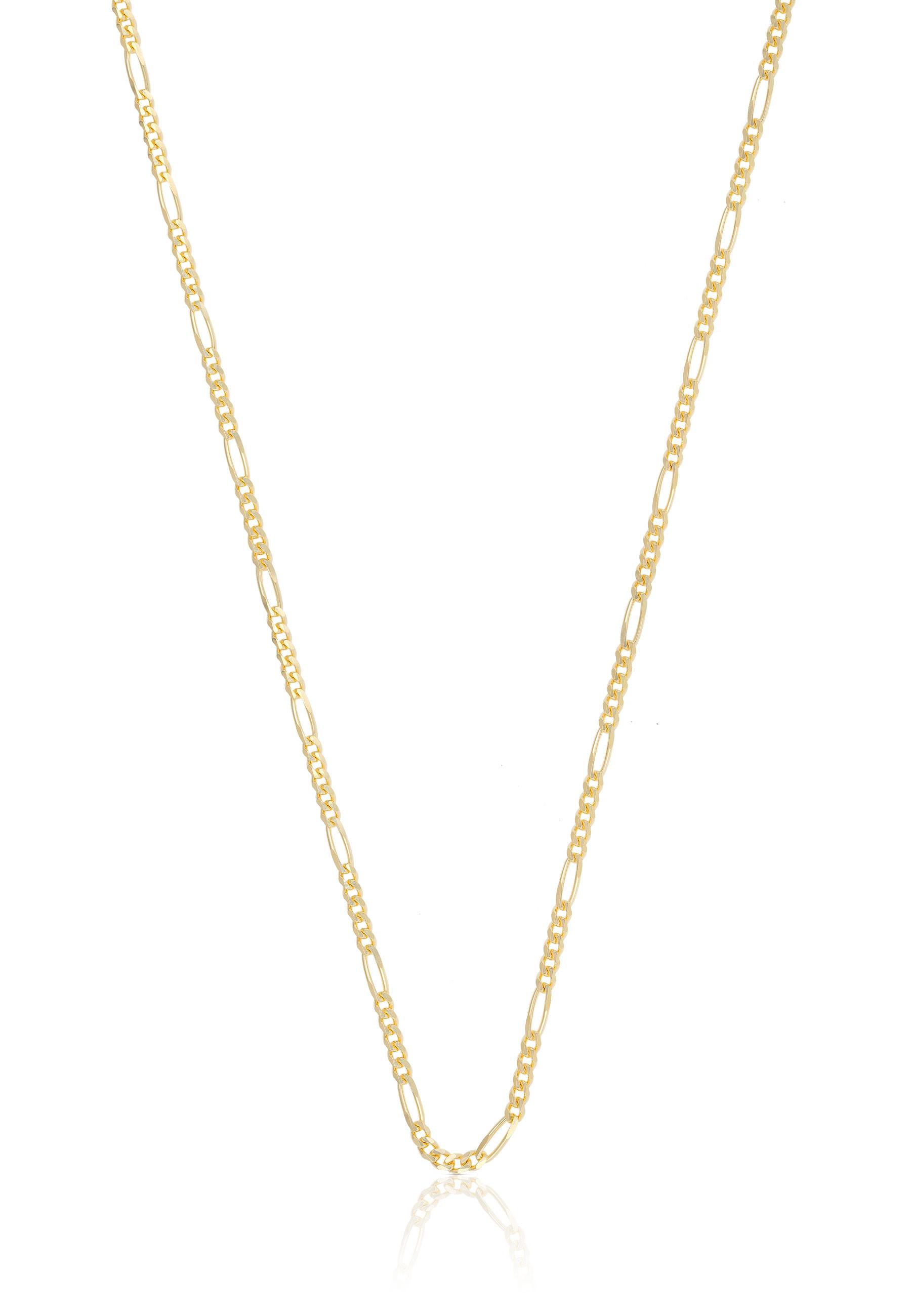 Image of Collier Figaro Gelbgold 750, 1.8mm, 42cm Damen Gelbgold 42cm