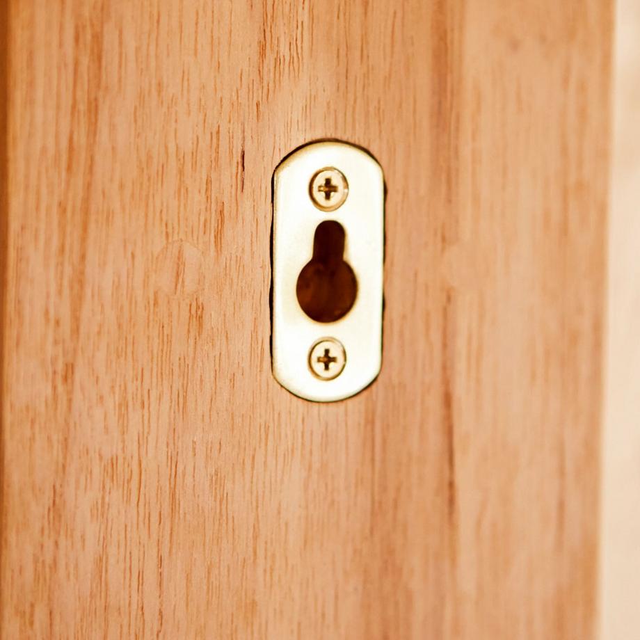 Tikamoon Mensola orizzontale per il bagno in teak massello Bahya  