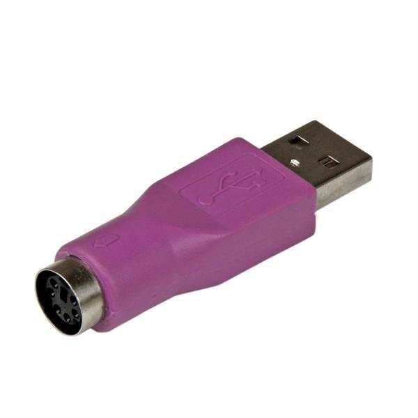 STARTECH.COM  StarTech.com Adattatore di ricambio PS/2 a USB - Convertitore sostitutivo per tastiera da PS/2 a USB F/M 