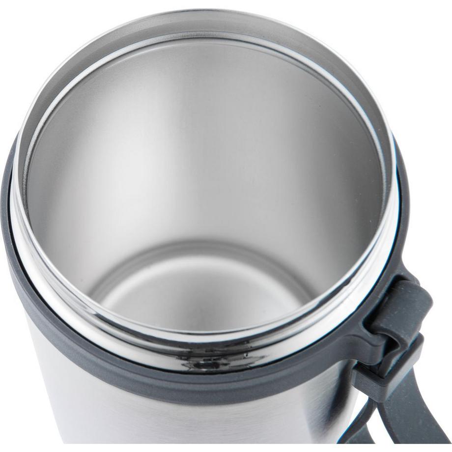 Berghoff  Vorratsbehälter Essentials 0.85 l, Silber Schwarz 