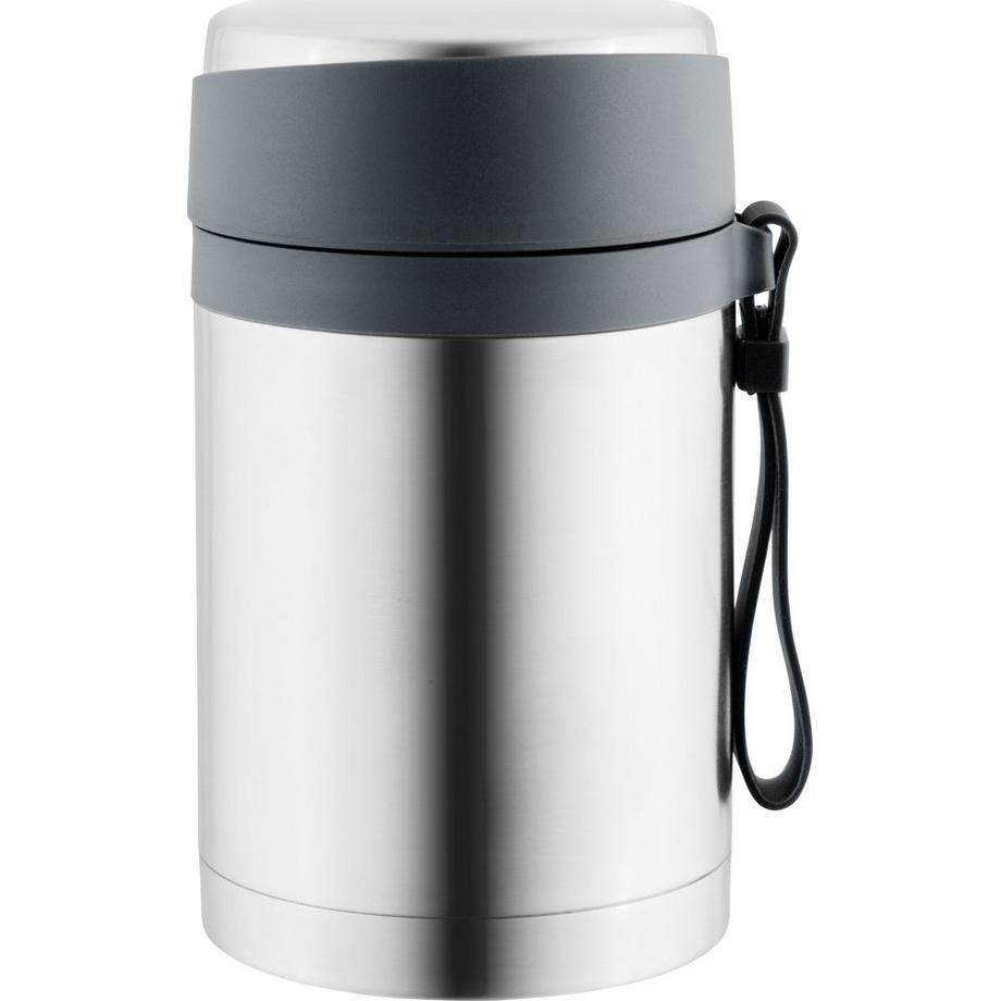 Berghoff  Vorratsbehälter Essentials 0.85 l, Silber Schwarz 