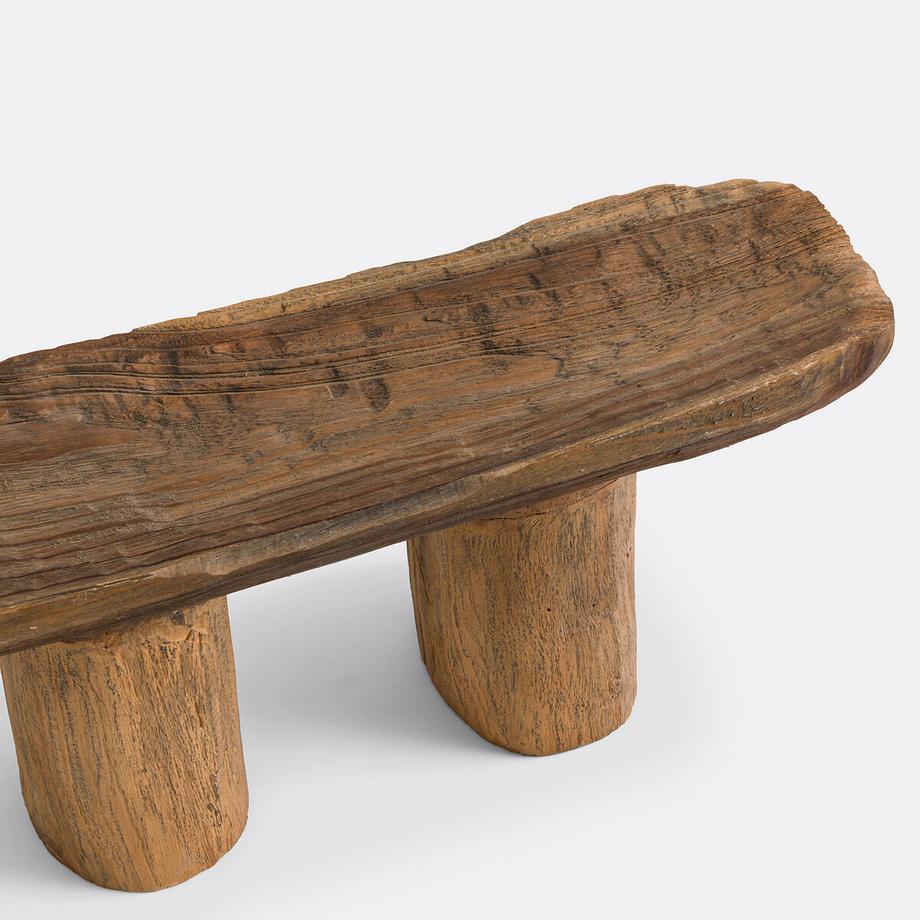 La Redoute Intérieurs Petit tabouret en teck  