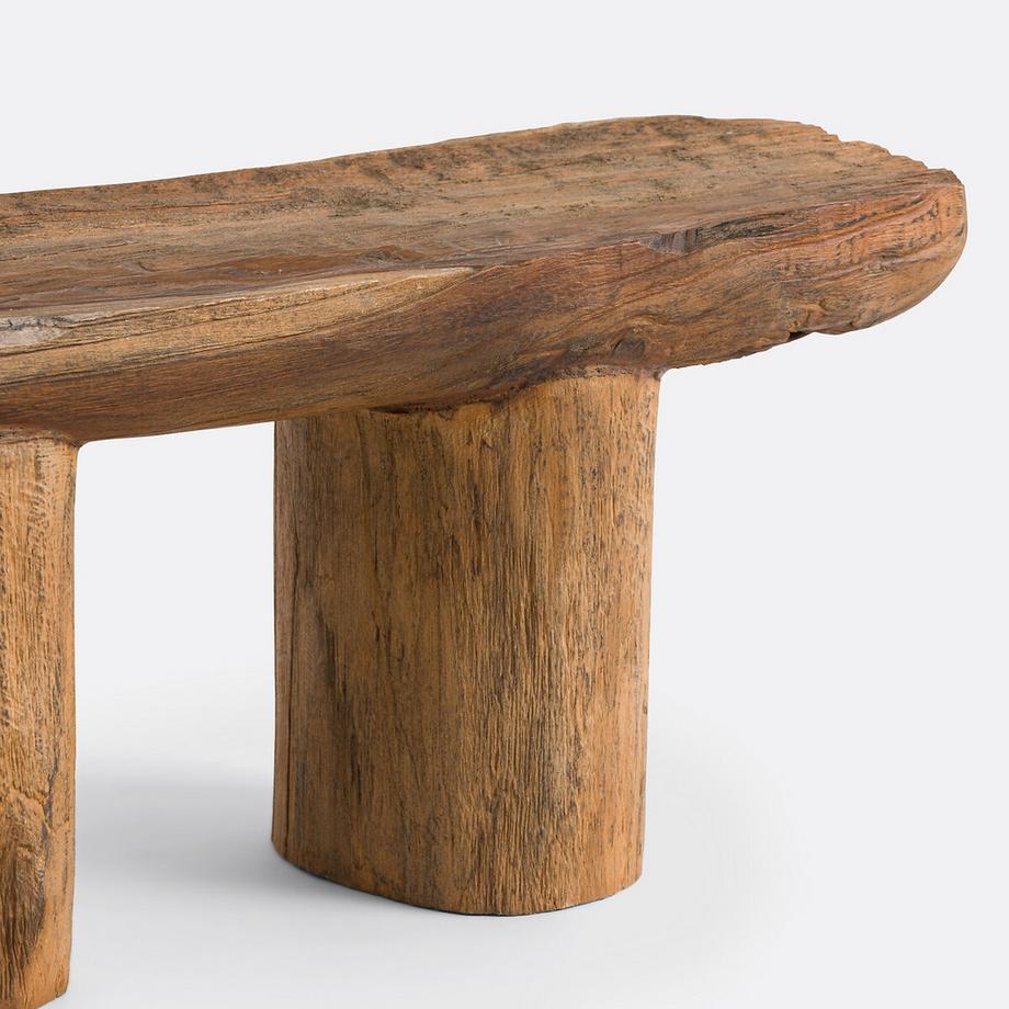 La Redoute Intérieurs Petit tabouret en teck  