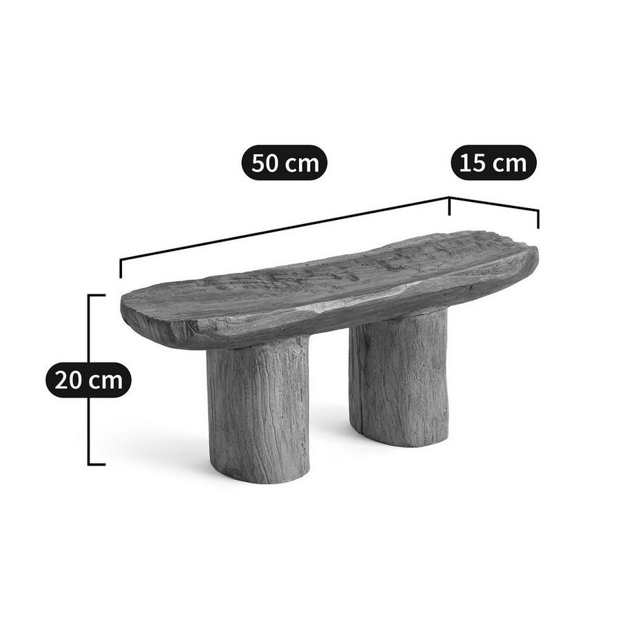 La Redoute Intérieurs Petit tabouret en teck  