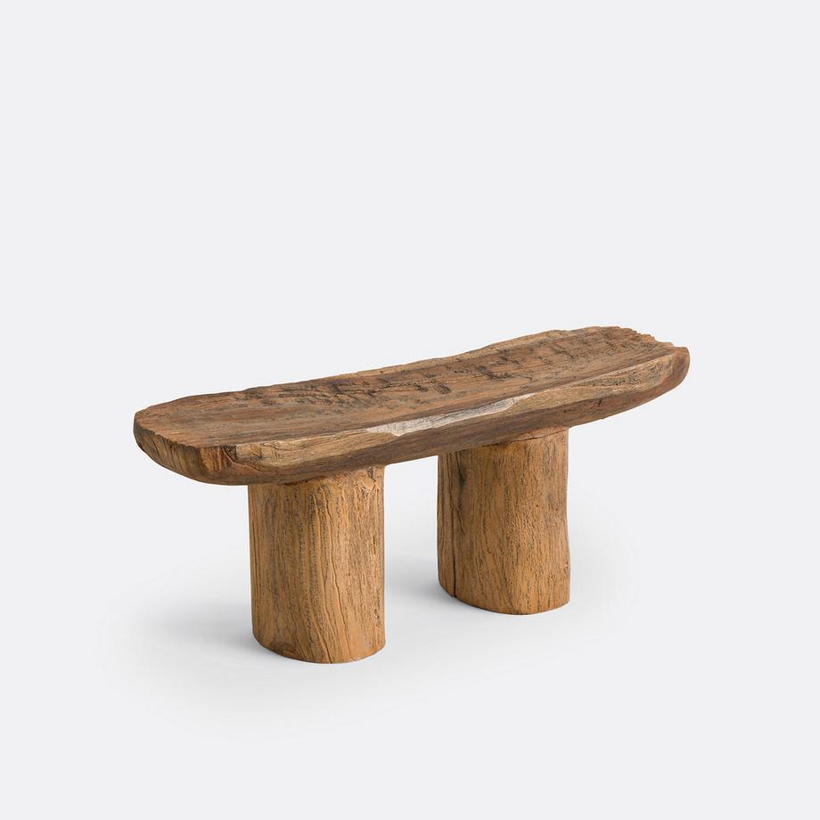 La Redoute Intérieurs Petit tabouret en teck  