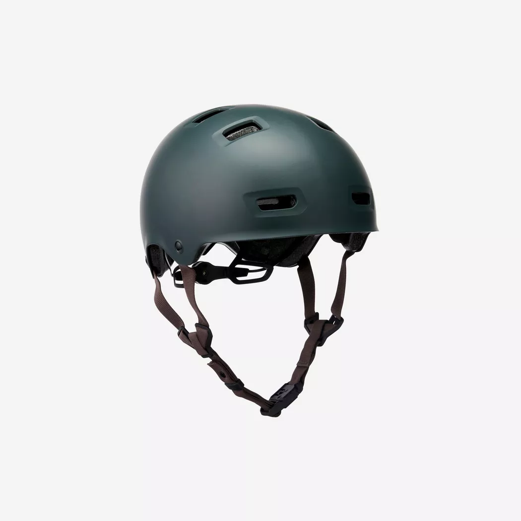 OXELO - Helm Skater Inliner Skateboard Scooter - Stabilitaet, One Size, Braun