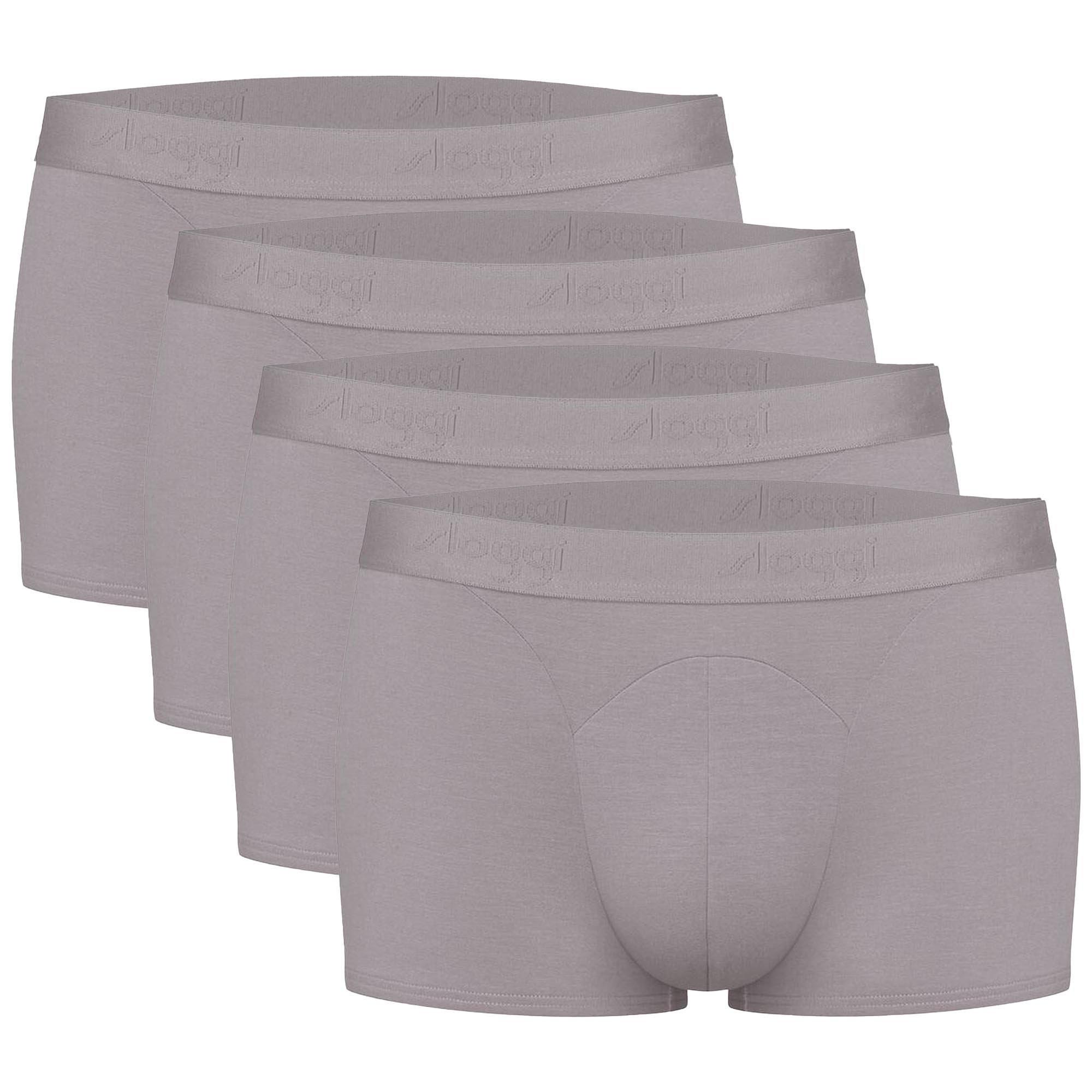 Image of Boxershort 4er Pack Figurbetont-ever Soft Hipster Herren Grau S