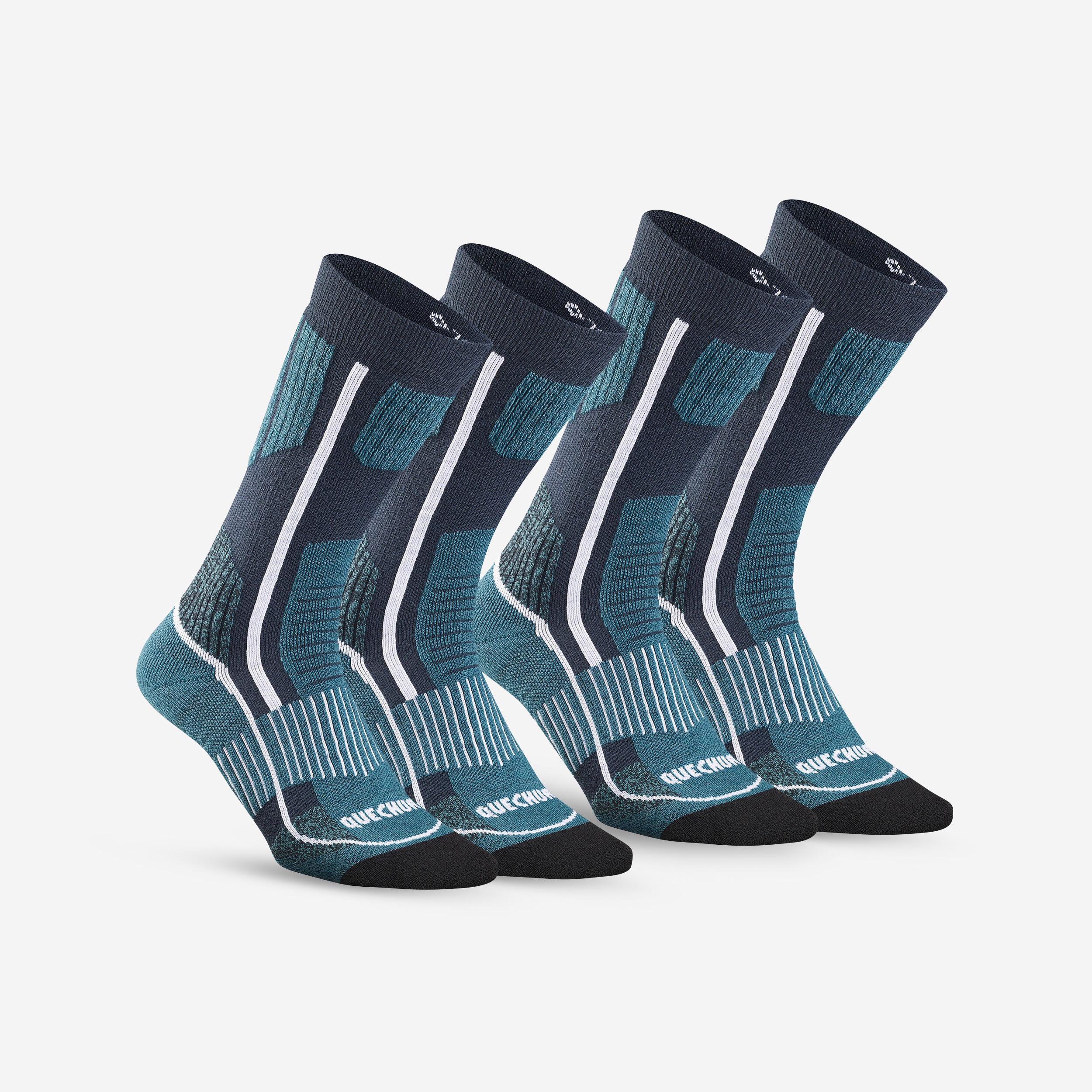 Image of Socken - Sh500 Herren Blau Bedruckt 35-38
