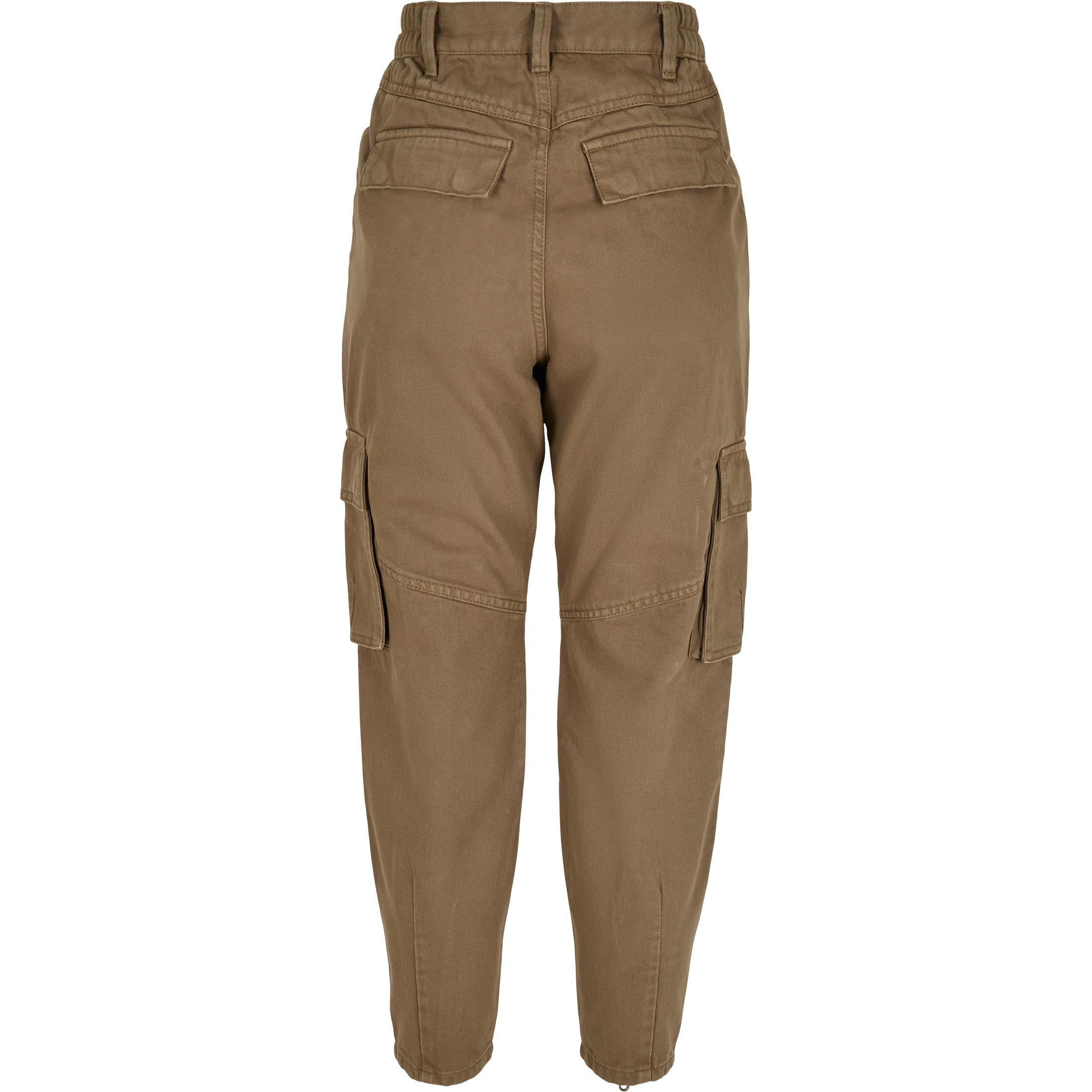 URBAN CLASSICS  damen-cargohose fit twill 