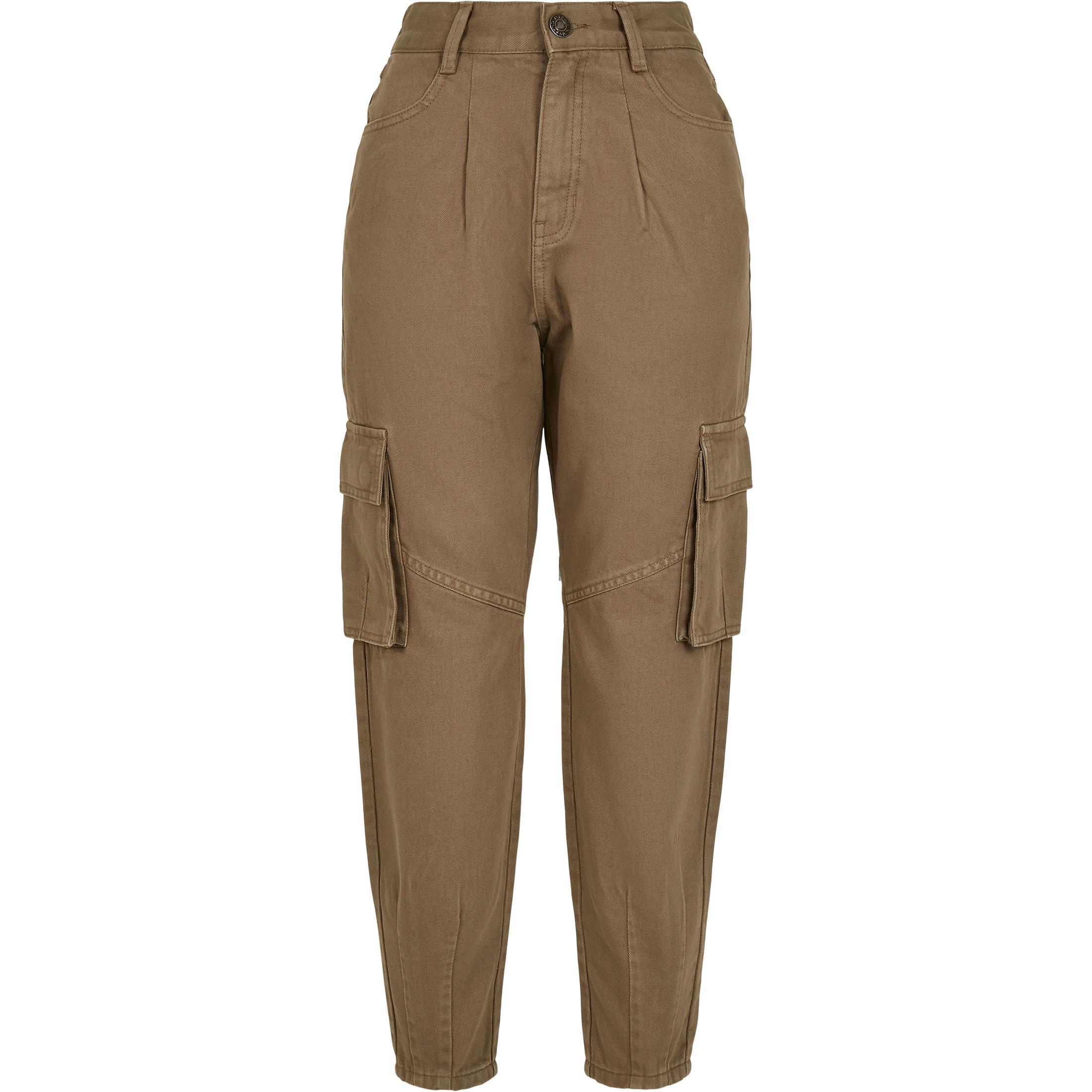 URBAN CLASSICS  damen-cargohose fit twill 